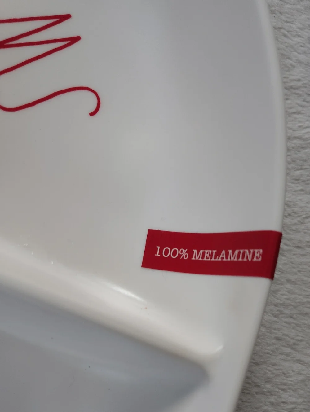 Rae Dunn Melamine Enchanté Chip & Dip Platter New